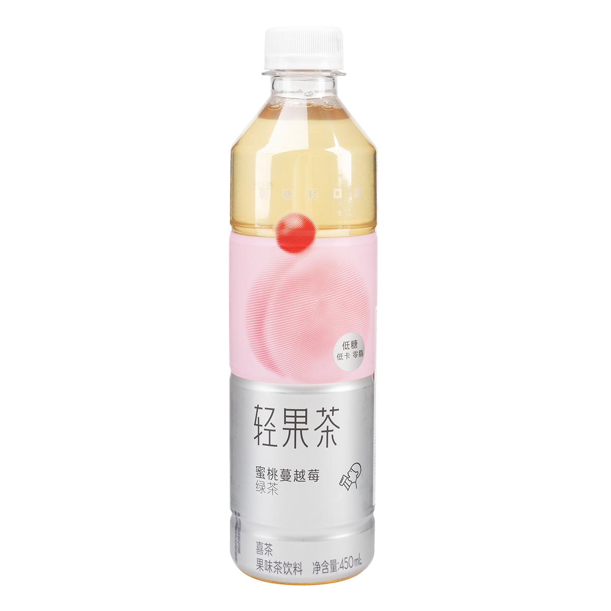 HEYTEA Peach Cranberry Flavored Tea Drink 450 ml