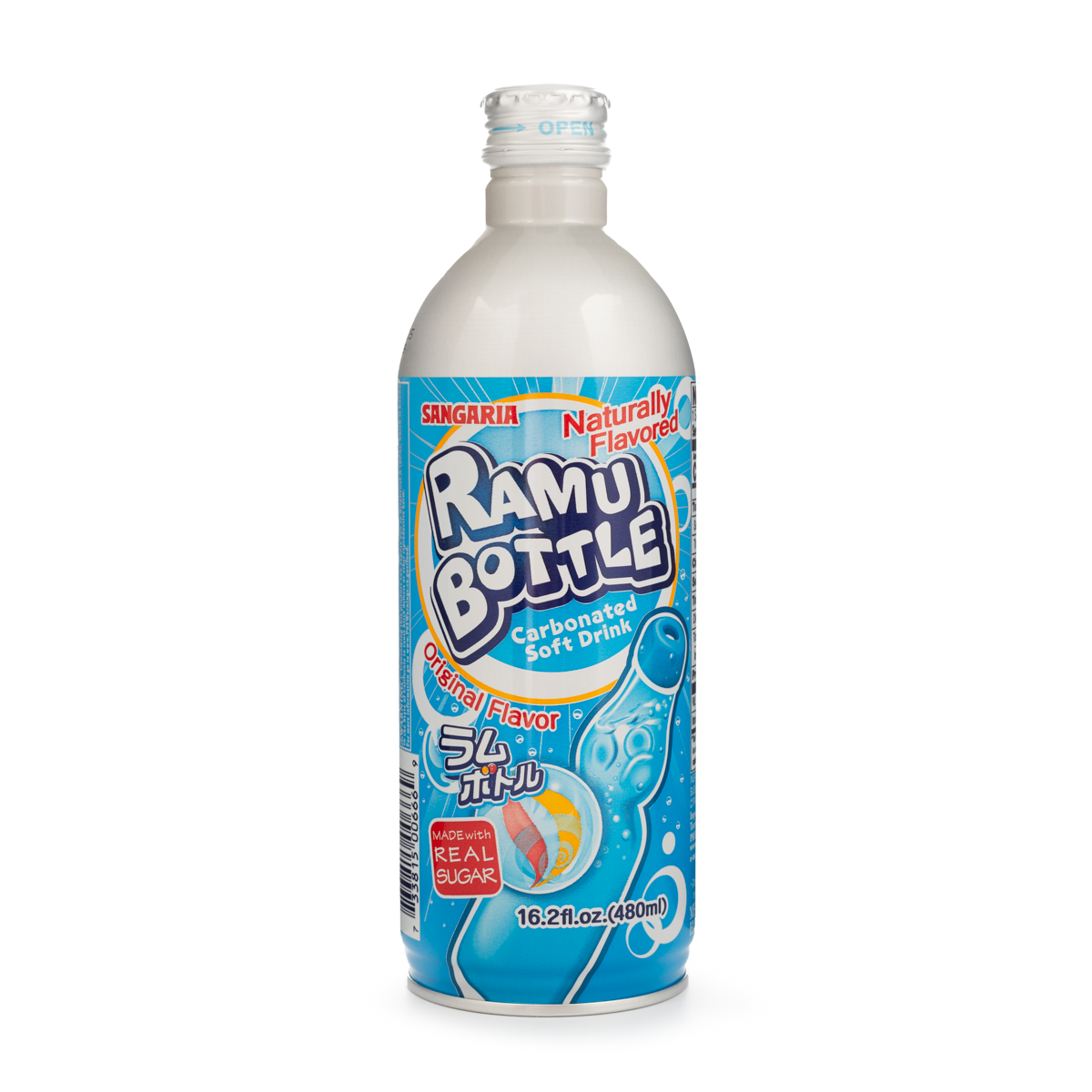 Sangaria Ramune Soda Original 16.2 fl.oz