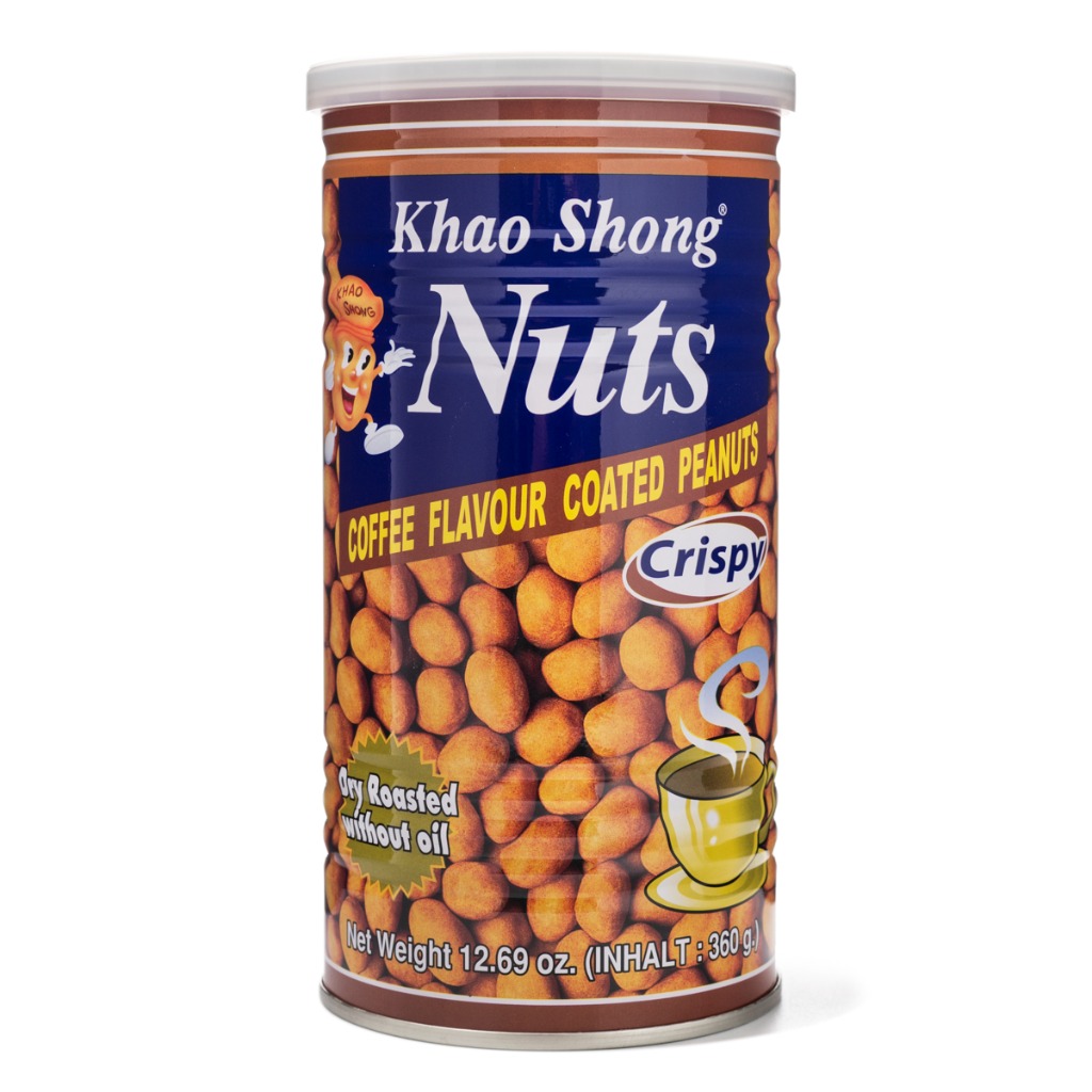 Khao Shong Nuts Coffee Flavored Coated Peanuts 360 g