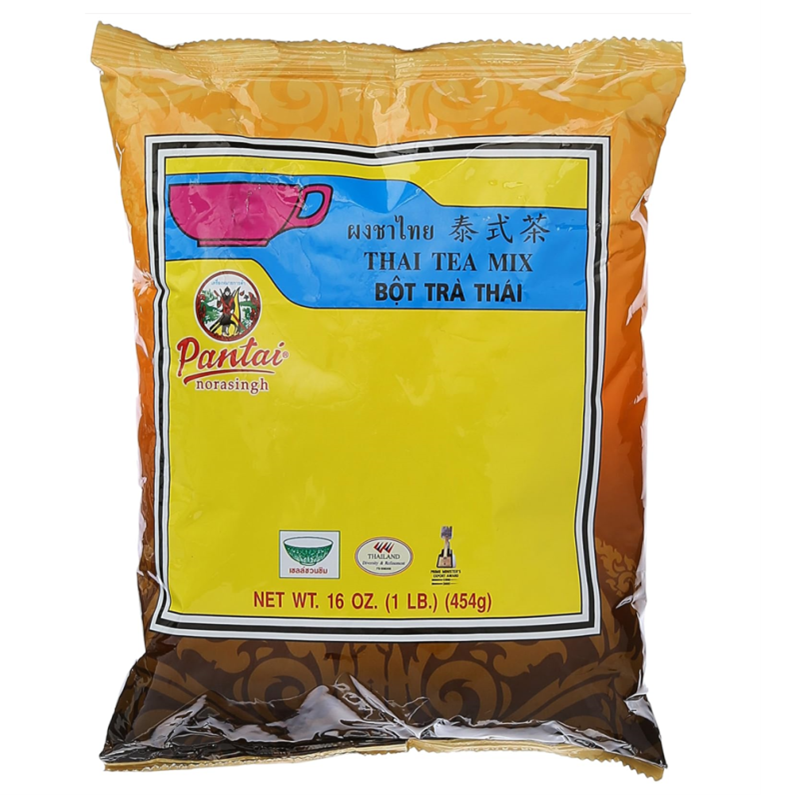 Thai Iced Tea Traditional Restaurant Style, 16 oz 16 oz