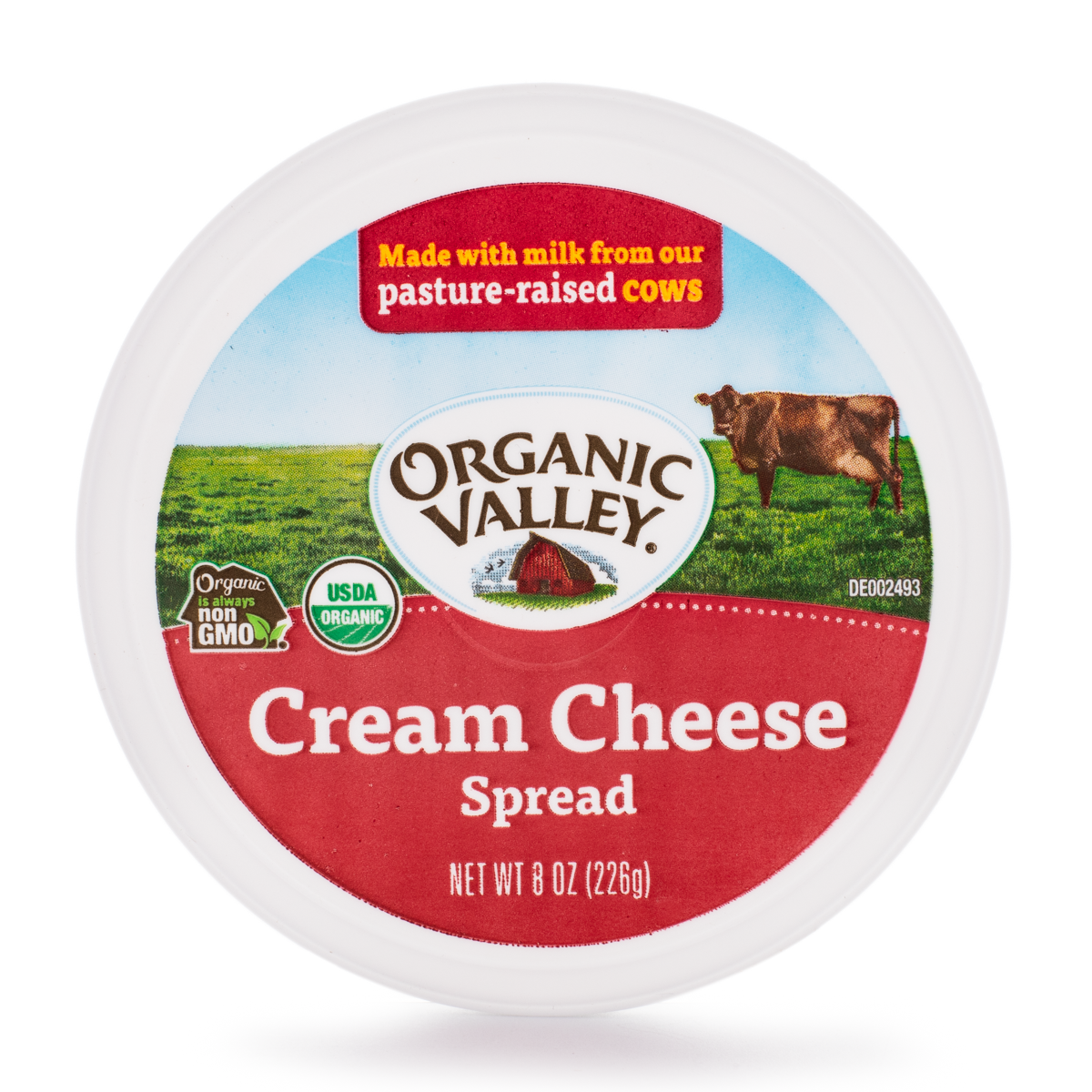 Organic Valley Organic Cream Cheese Spread 8 oz