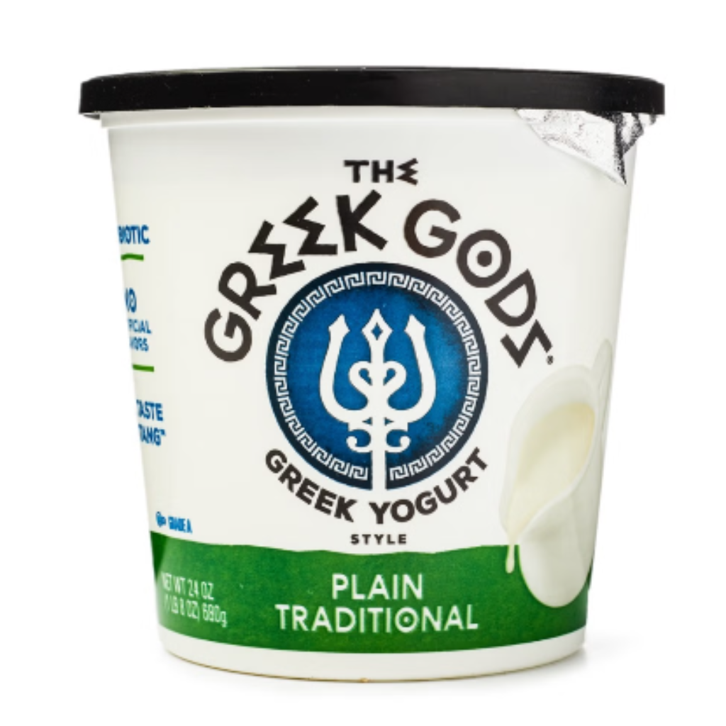 GREEK GODS Plain Traditional Greek Yogurt 24 oz