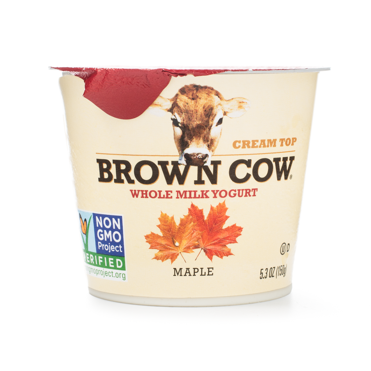 Brown Cow Whole Milk Maple Yogurt 5.3 oz