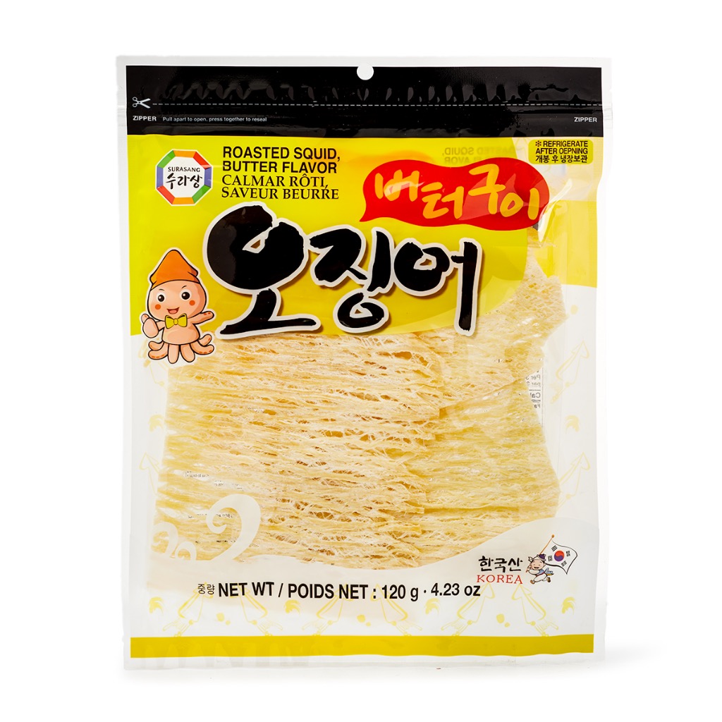 Surasang Roasted Squid, Butter Flavor 120 g