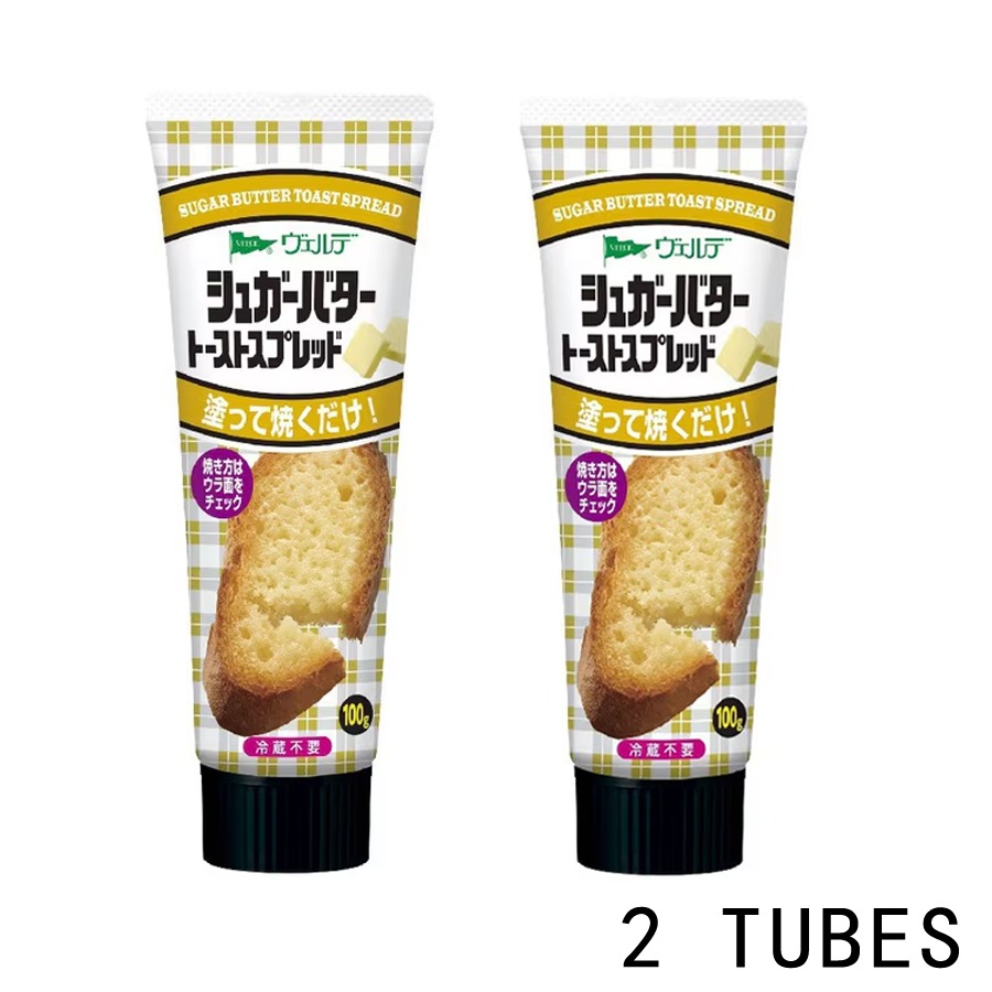 KEWPIE Verde Sugar Butter Toast Spread 100g* 2 count