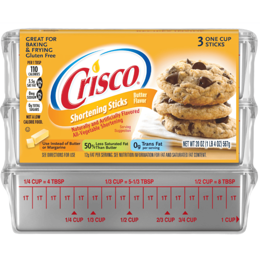Crisco, Butter Flavor Shortening Baking Sticks 20 oz