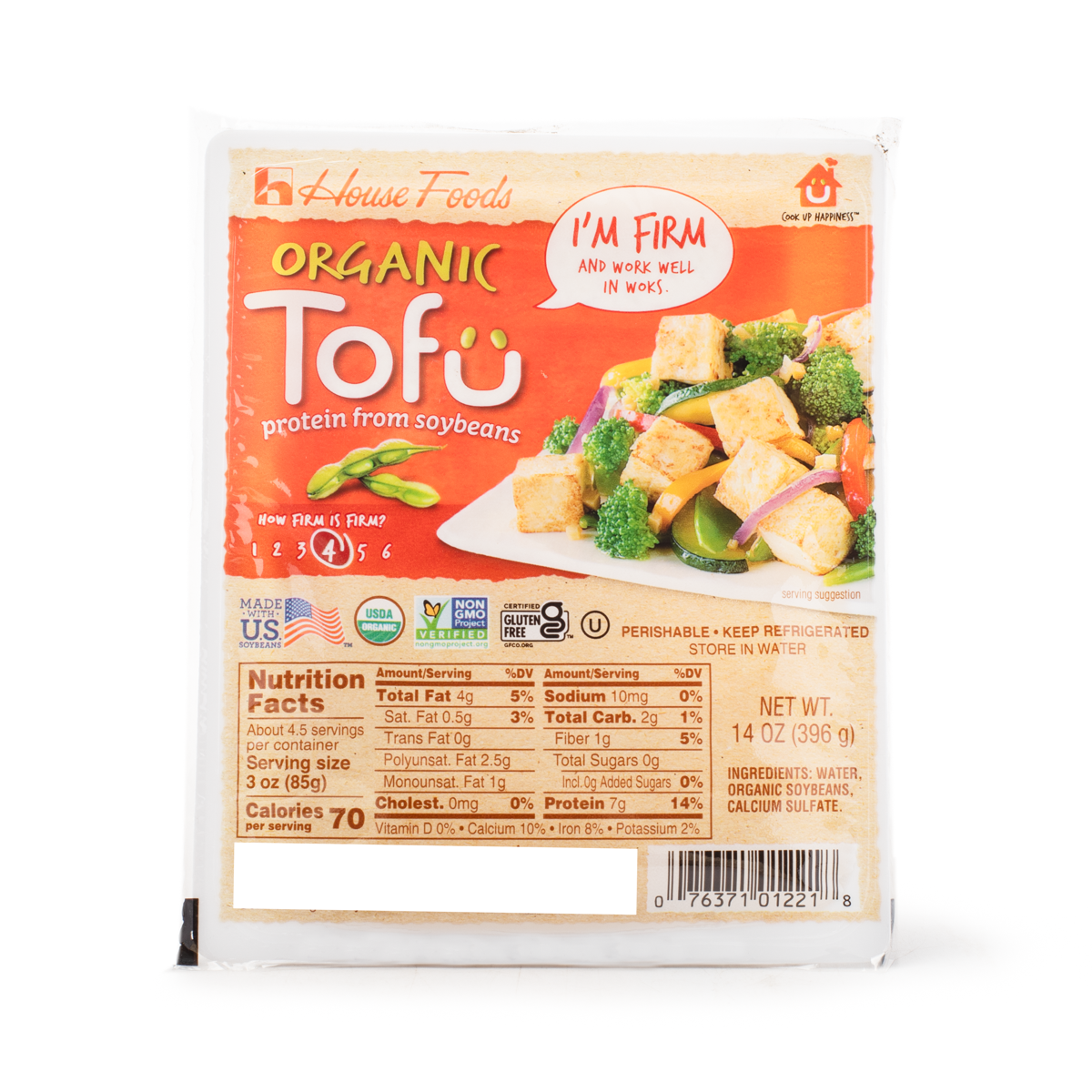 House Foods Organic Tofu Firm 14 oz