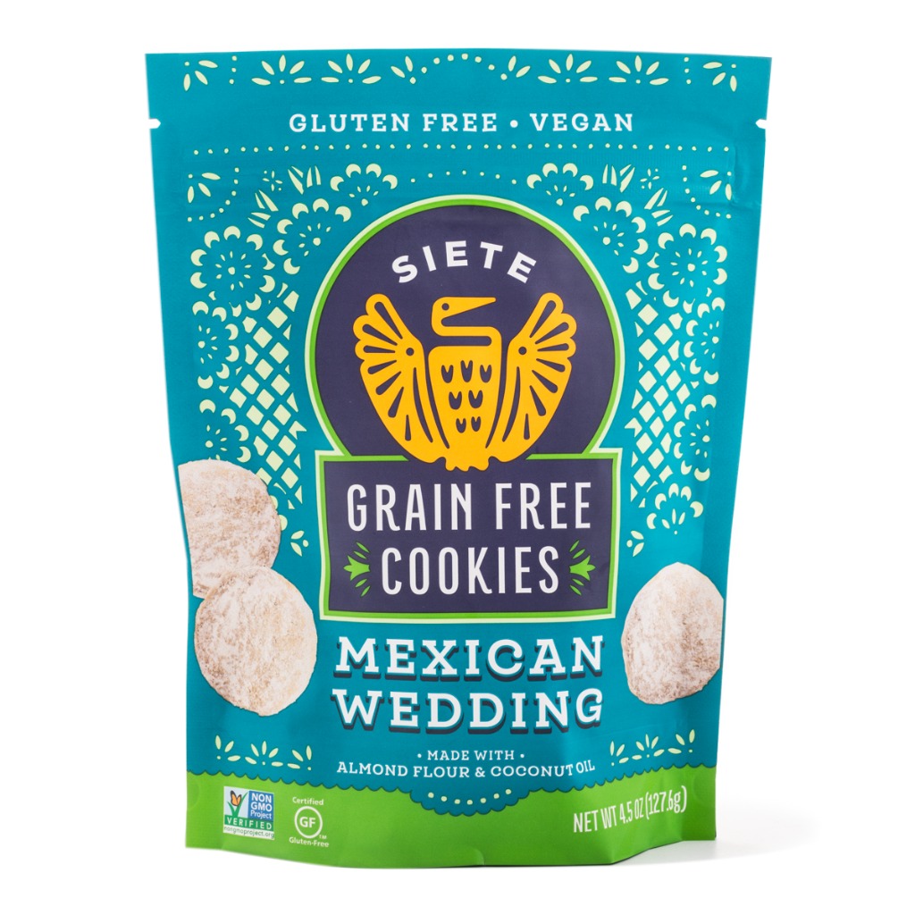 Siete Grain Free Mexican Weeding Cookies 127.6 g