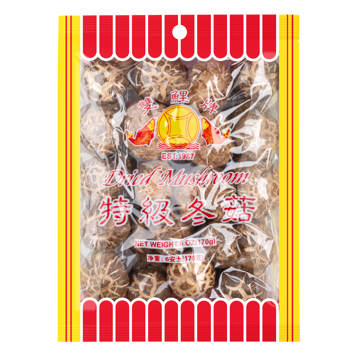 Dried Mushrooms 6 oz
