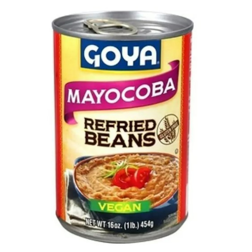 Goya Mayocoba Refried Beans Vegan 16 oz