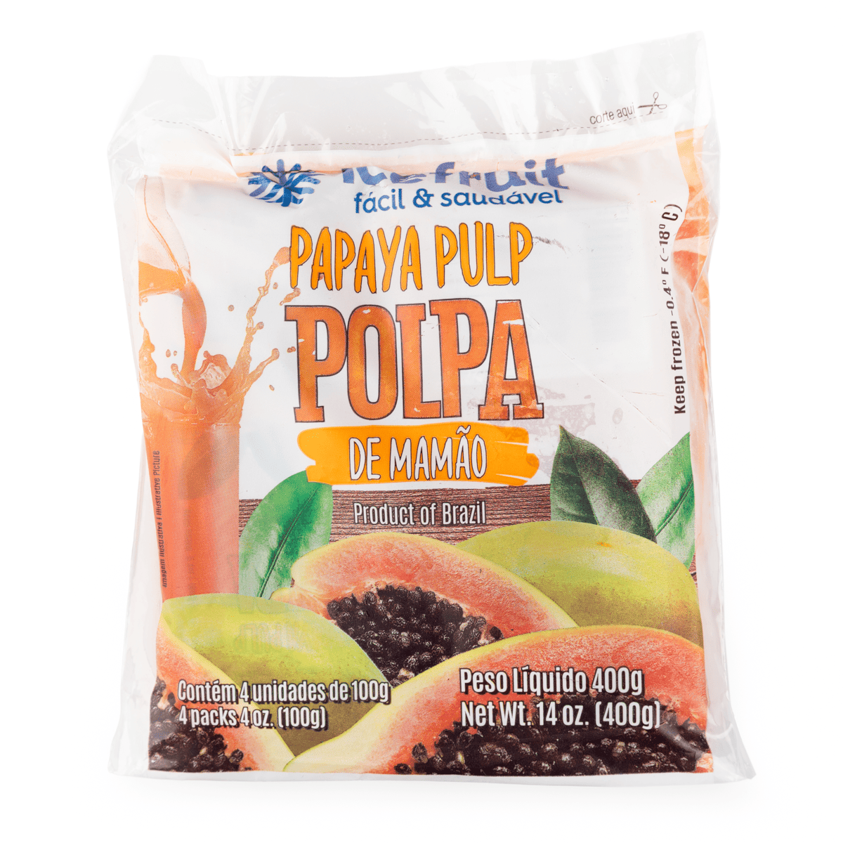Icefruit Papaya Pulp 400 g