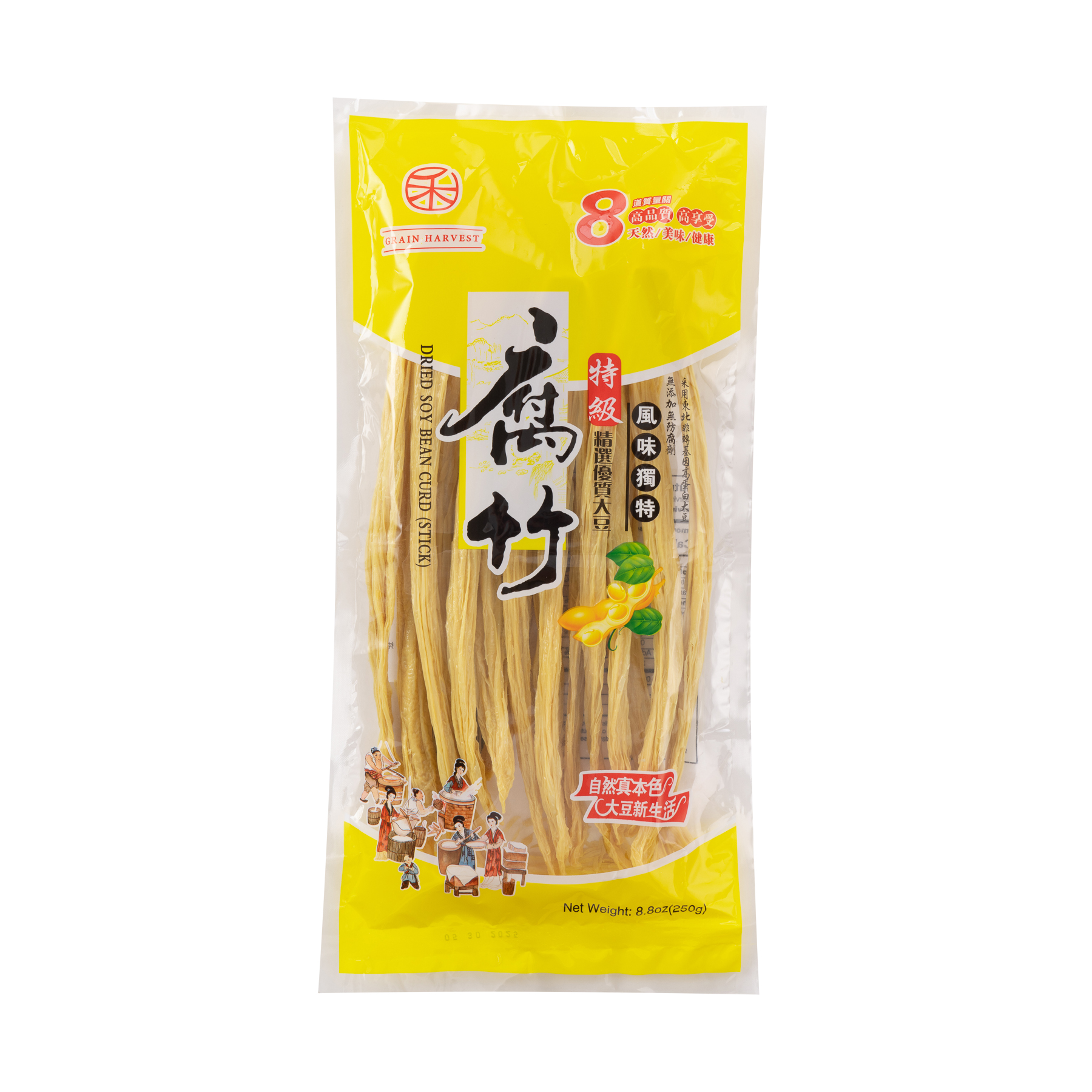 Dried Soy Bean Curd, Stick 8.8 oz