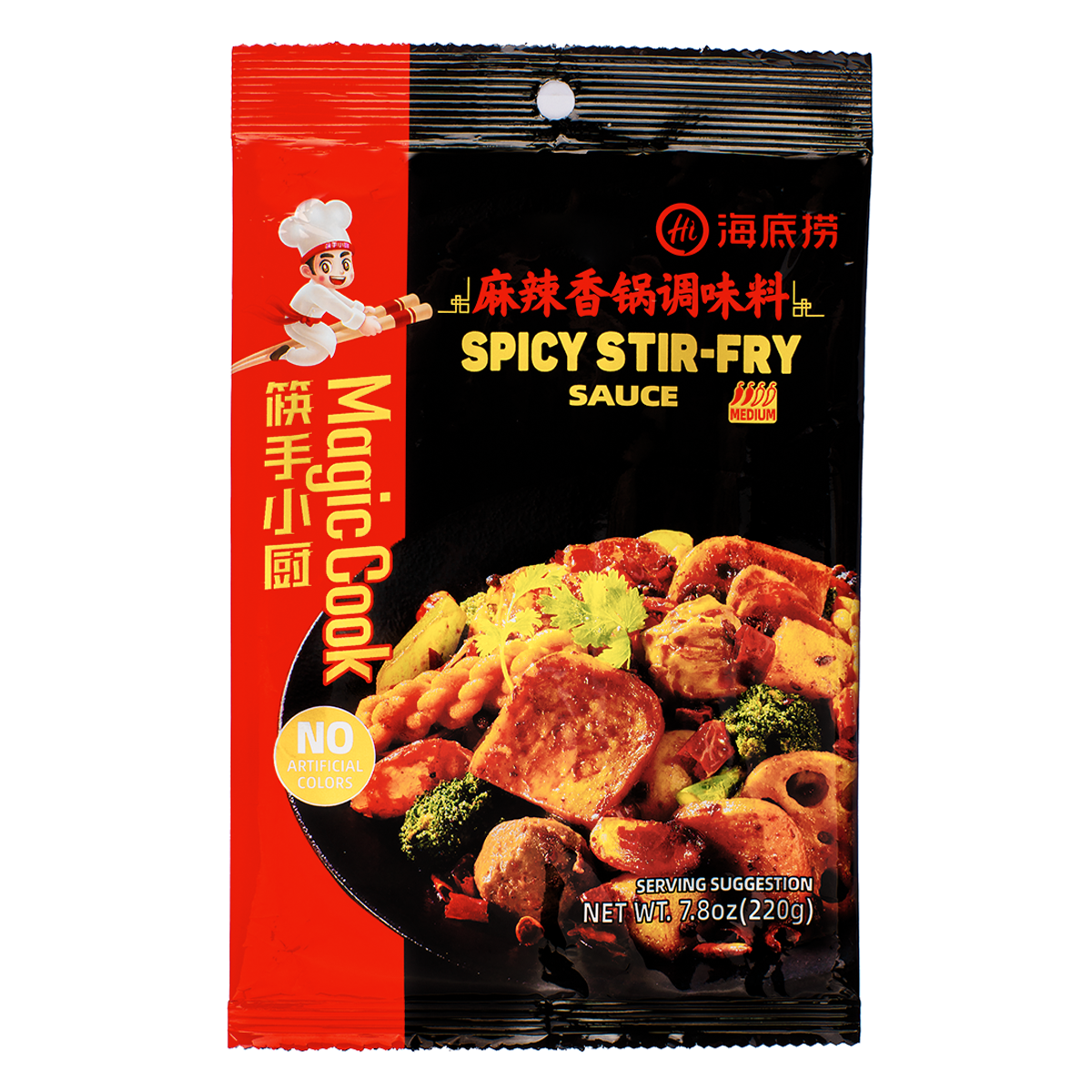 HaiDiLao Basic Stir Fry Sauce, Spicy Flavor 220 g