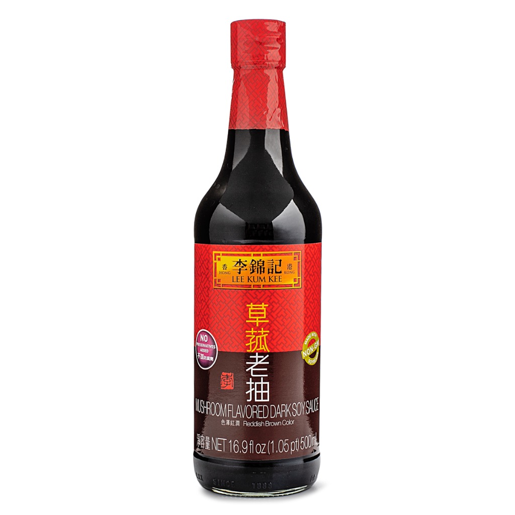 Lee Kum Kee Dark Soy Sauce, Mushroom Flavor 500 ml