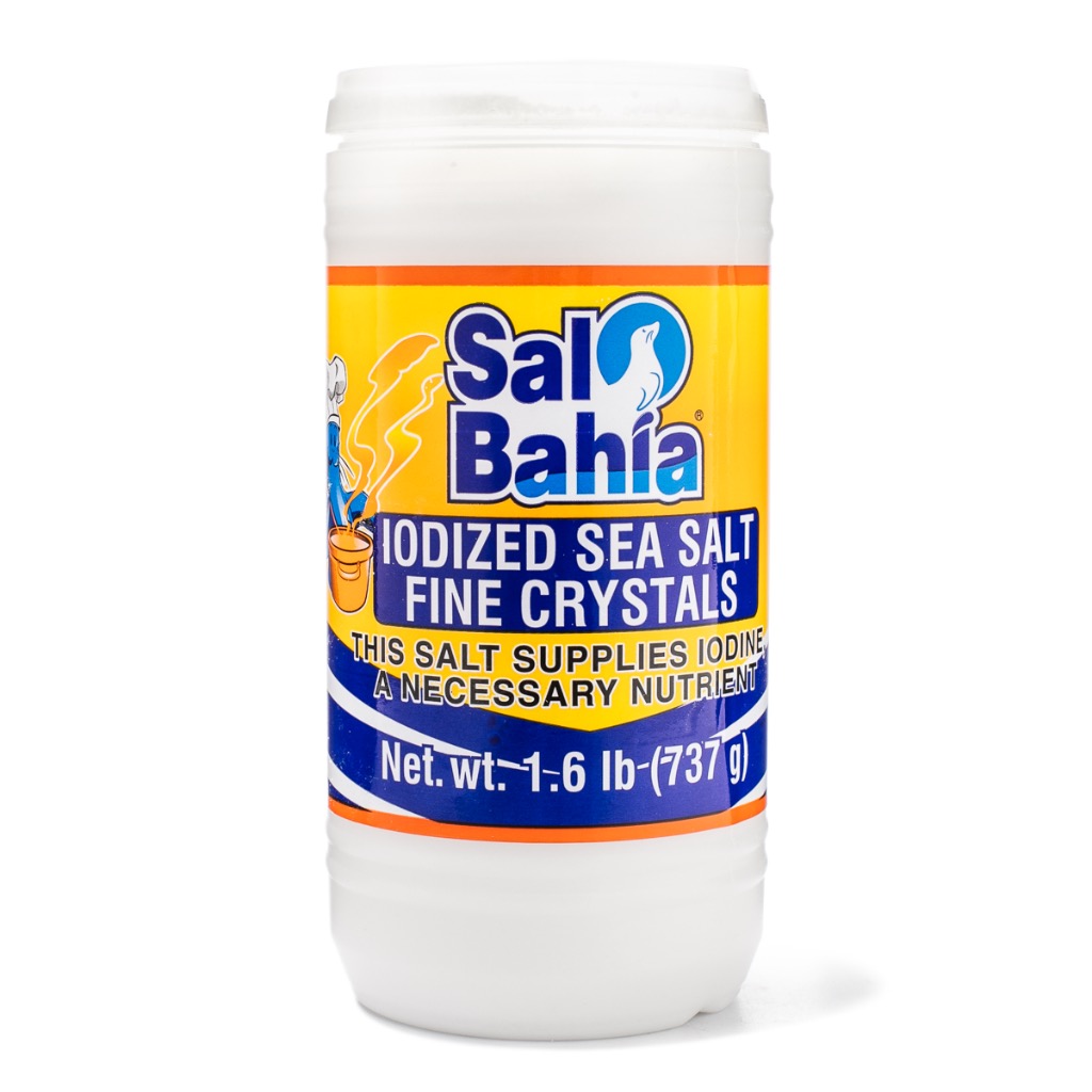 Sal Bahia Iodized Fine Sea Salt 26 oz