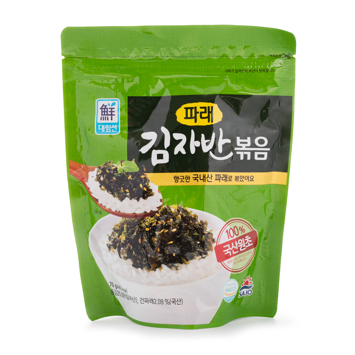 Sajo Daerim Roasted Salted Seaweed 70 g